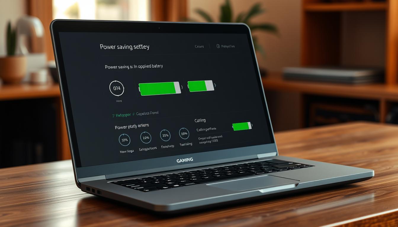 como otimizar um notebook gamer para longa duração da bateria